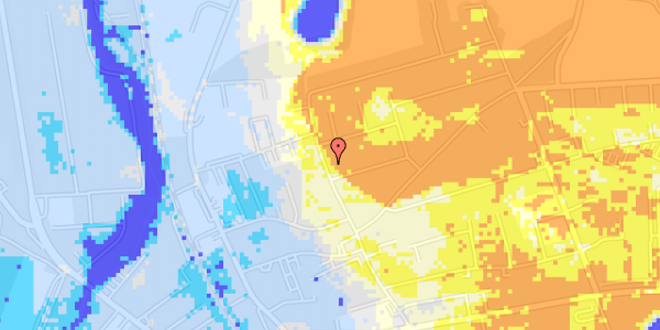 Ekstrem regn på Lindholmsvej 113