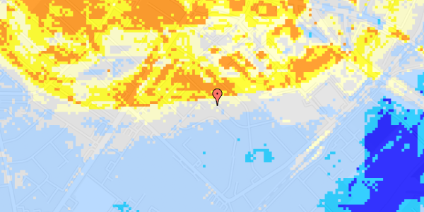 Ekstrem regn på Lisedalsvej 18