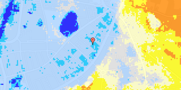 Ekstrem regn på Lollandsgade 19, 1. 58