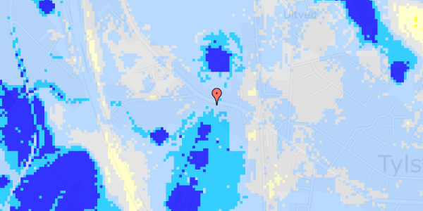 Ekstrem regn på Luneborgvej 97