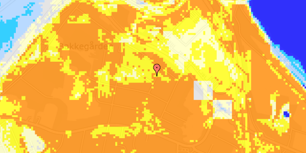 Ekstrem regn på Marstrandsvej 7