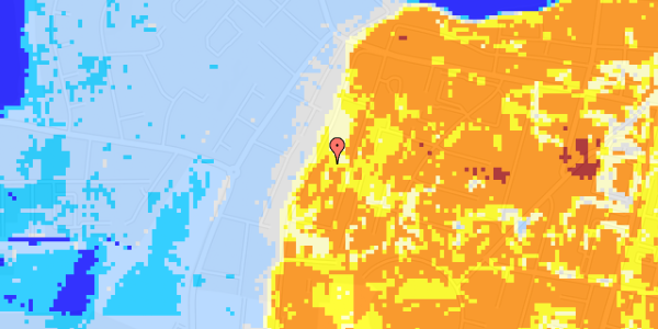 Ekstrem regn på Mester Eriks Vej 19