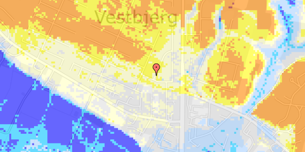 Ekstrem regn på Mogensvej 1