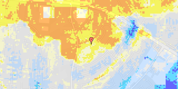 Ekstrem regn på Næssundvej 13