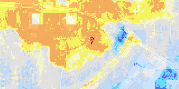 Ekstrem regn på Næssundvej 47