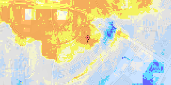 Ekstrem regn på Næssundvej 136