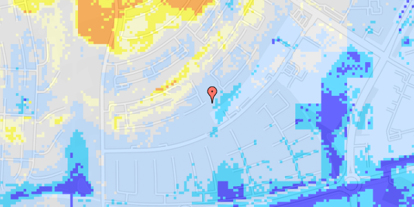 Ekstrem regn på Oddesundvej 65