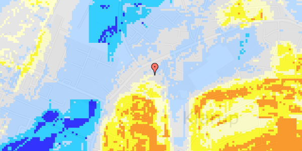 Ekstrem regn på Olymposvej 6