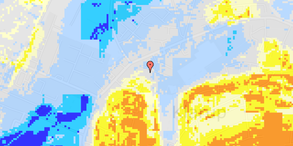 Ekstrem regn på Olymposvej 16