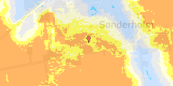 Ekstrem regn på Per Skyttes Vej 4