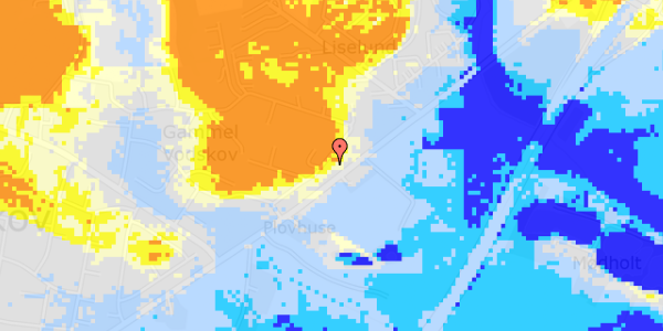 Ekstrem regn på Plovhusene 12