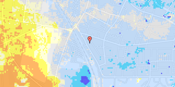 Ekstrem regn på Prinsensgade 32, 1. 