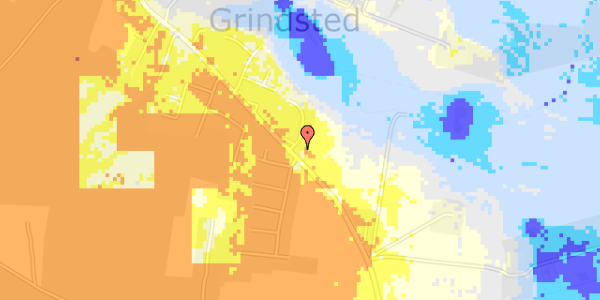 Ekstrem regn på Ringdrosselvej 2