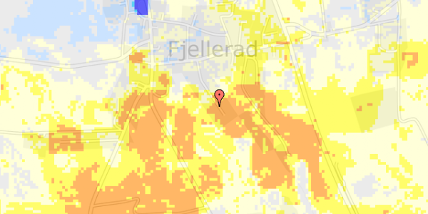 Ekstrem regn på Risdal 20