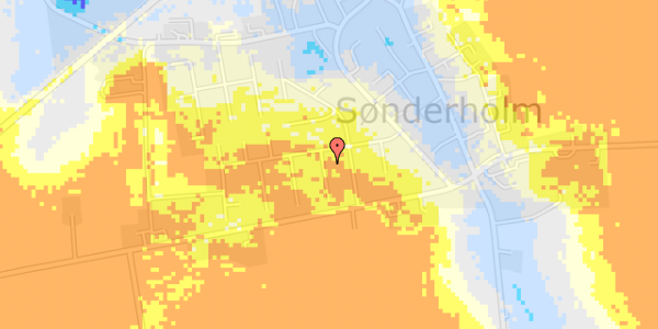 Ekstrem regn på Rugskellet 1