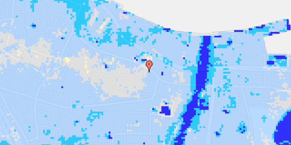 Ekstrem regn på Sankt Hans Gade 4