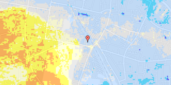 Ekstrem regn på Sankt Jørgens Gade 4, 2. th