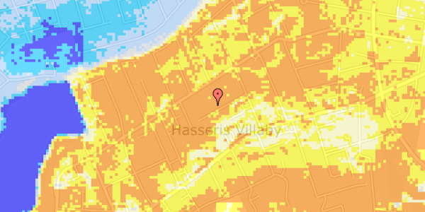 Ekstrem regn på Sannasvej 8