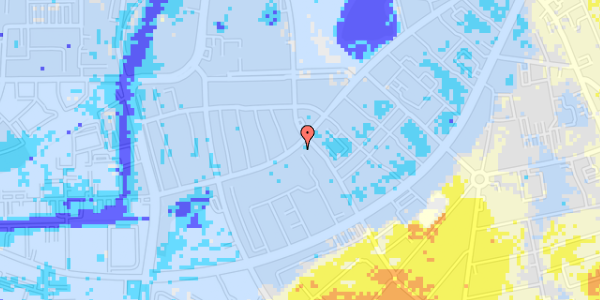 Ekstrem regn på Sjællandsgade 34, 4. th