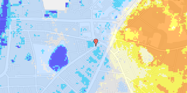 Ekstrem regn på Sjællandsgade 99, 1. th