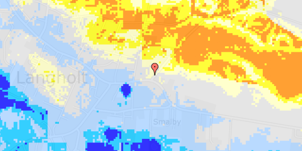 Ekstrem regn på Smalby 3