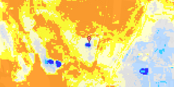 Ekstrem regn på Sonjavej 55