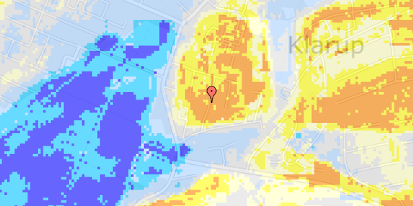 Ekstrem regn på Spartavej 9