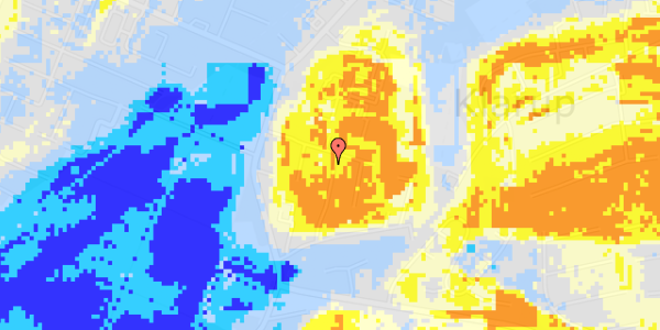 Ekstrem regn på Spartavej 17