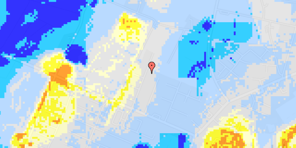 Ekstrem regn på Spergelvej 20