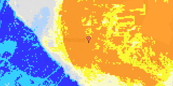 Ekstrem regn på Stakladen 42