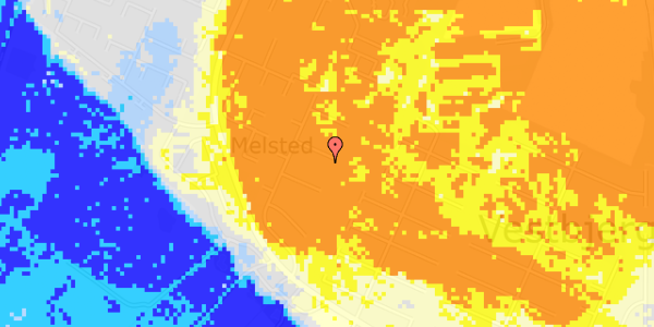 Ekstrem regn på Stakladen 44