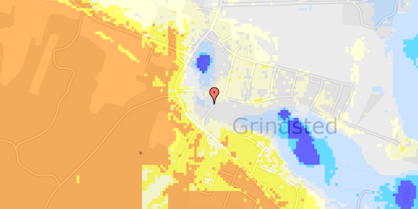 Ekstrem regn på Svanelundsvej 3