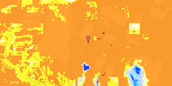 Ekstrem regn på Søhusevej 5