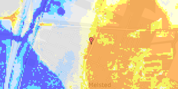 Ekstrem regn på Tagskægget 39