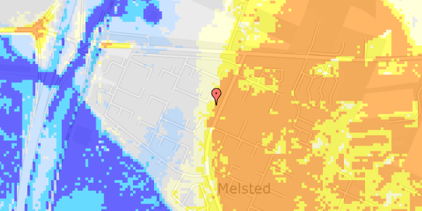 Ekstrem regn på Tagskægget 43