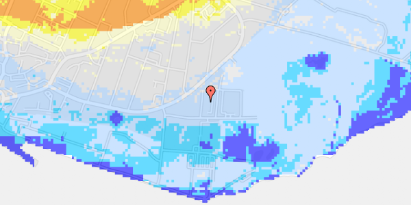 Ekstrem regn på Teisensvej 9, st. th