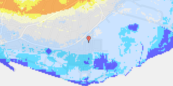 Ekstrem regn på Teisensvej 11, 2. th