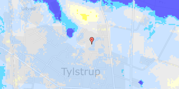 Ekstrem regn på Tylstrupparken 49