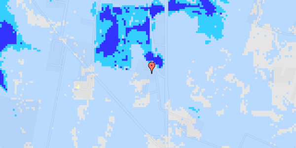 Ekstrem regn på Tylstrupvej 1A