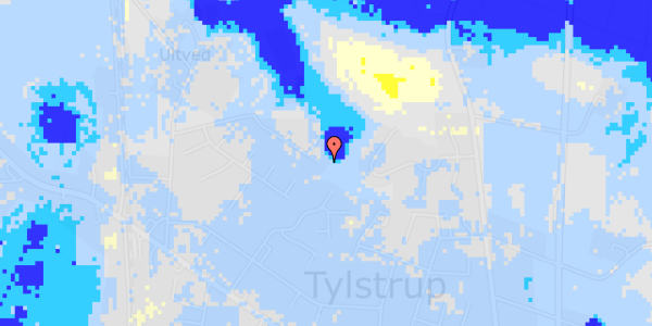 Ekstrem regn på Ultvedparken 106