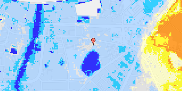 Ekstrem regn på Vangs Alle 6, 5. 5