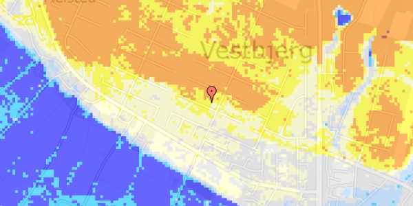 Ekstrem regn på Vedbendvej 4