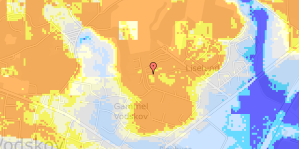 Ekstrem regn på Ved Bøgen 14