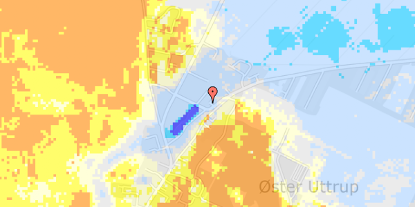 Ekstrem regn på Ved Dammen 11A