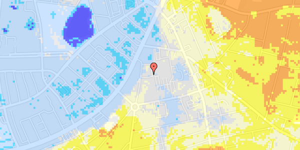 Ekstrem regn på Vejgård Bymidte 24, 1. th