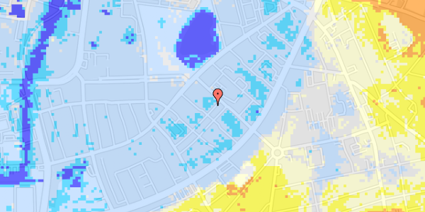 Ekstrem regn på Vendsysselgade 6, 3. th