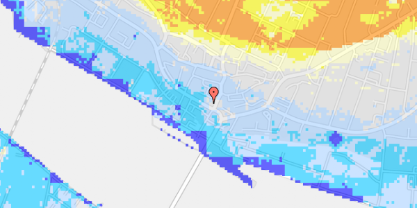 Ekstrem regn på Vesterbrogade 1, 2. th