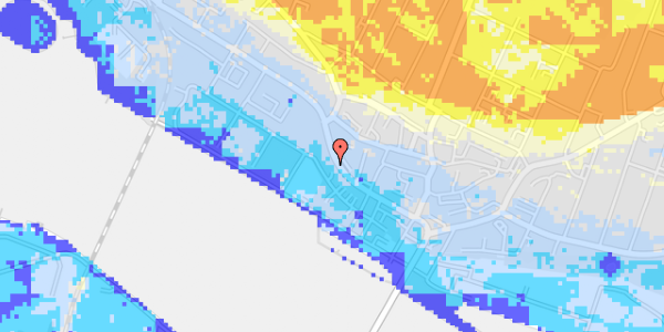 Ekstrem regn på Vesterbrogade 20, 2. th