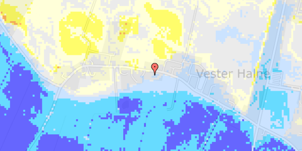 Ekstrem regn på Vester Halne Vej 91