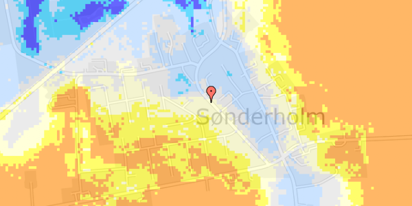 Ekstrem regn på Vestervej 21